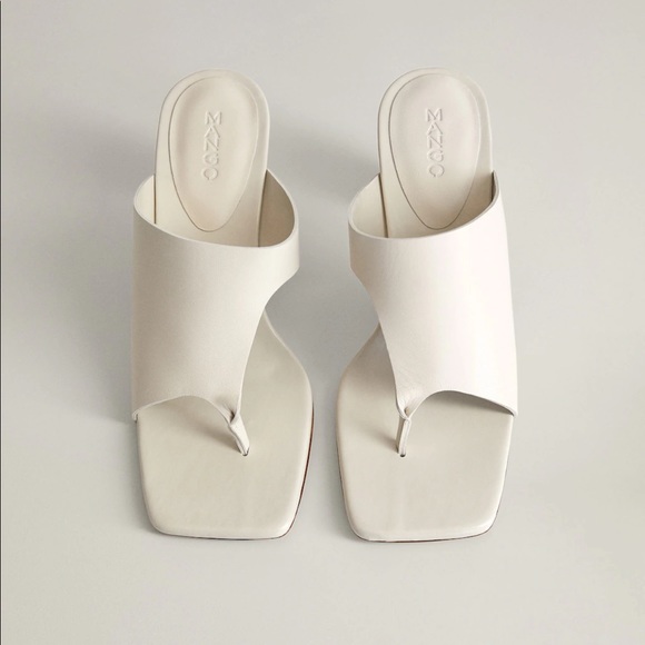 Mango bovine leather sandals bloggers favorite - Picture 13 of 17